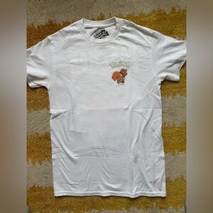 Skinny Dip London ecru Pokemon Vulpix #37 100% cotton women's t-shirt XS